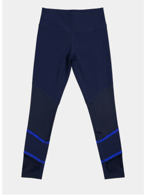 MONDETTA Mesh Blue Leggings High-waisted, Sz S